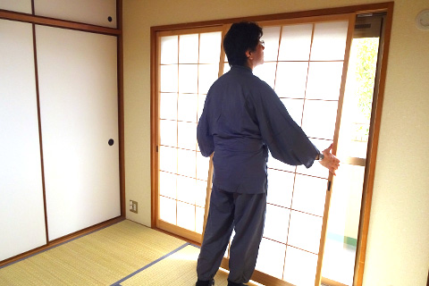 障子の納品